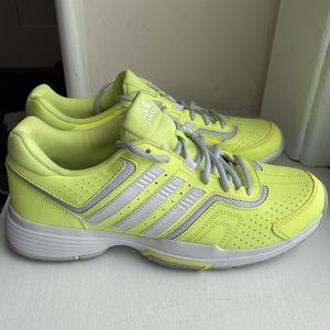 Adidas adiWEAR 6 yellow tennis shoes size 10